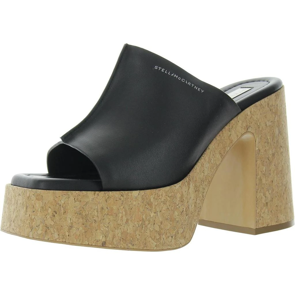 商品Stella McCartney|Skyla Womens Block Heel Faux Leather Platform Sandals,价格¥3240,第1张图片