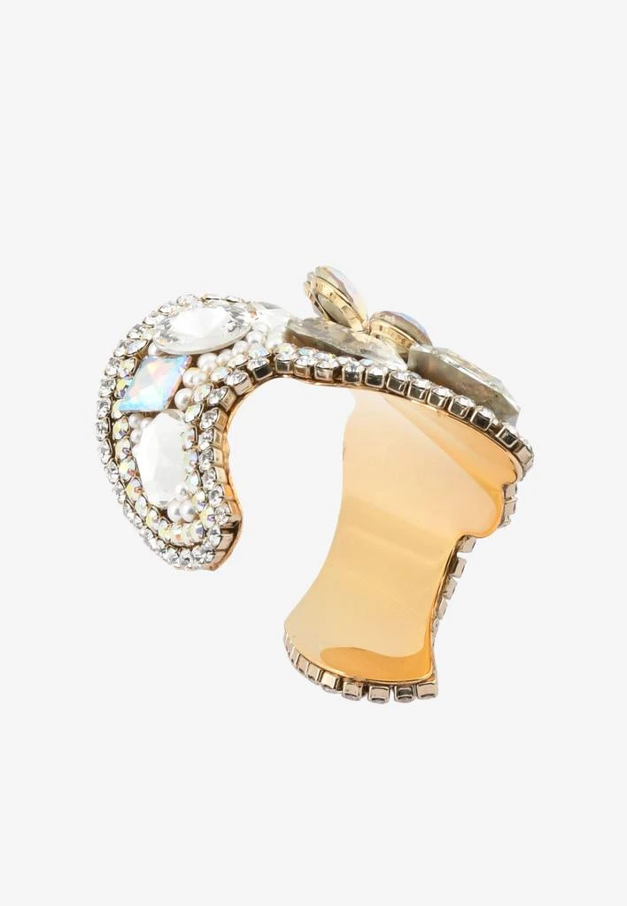 商品Tom Ford|Crystal-Embellished Cuff Bracelet,价格¥10474,第2张图片详细描述