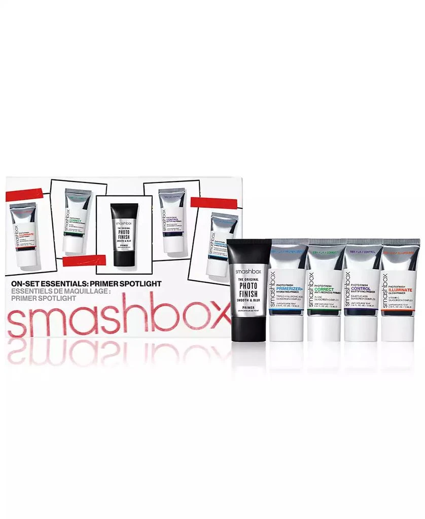 商品Smashbox Cosmetics|5-Pc. On-Set Essentials Mini Photo Finish Primer Set,价格¥379,第1张图片