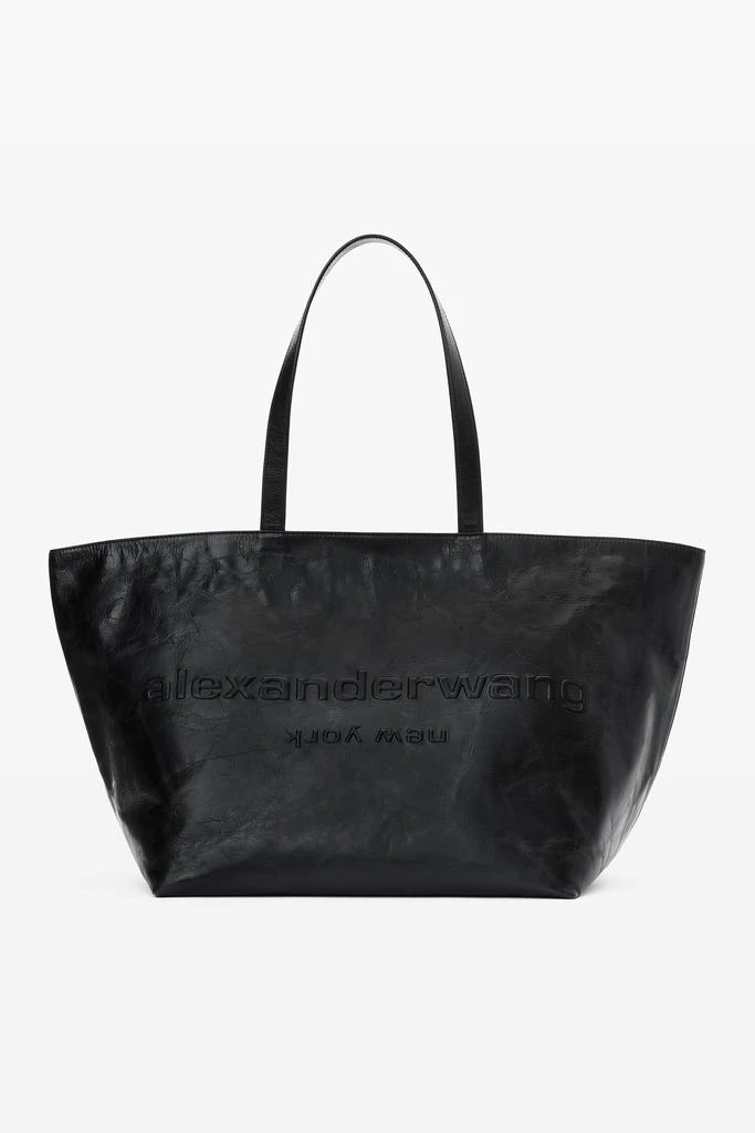 商品Alexander Wang|Punch Tote Bag in Crackle Patent Leather,价格¥4470,第1张图片