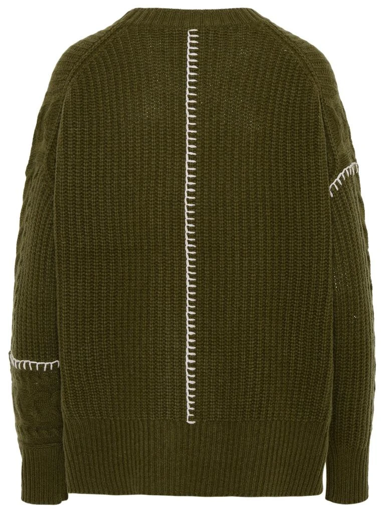 商品360 Cashmere|GREEN CASHMERE TAWNIE SWEATER,价格¥4471,第3张图片详细描述