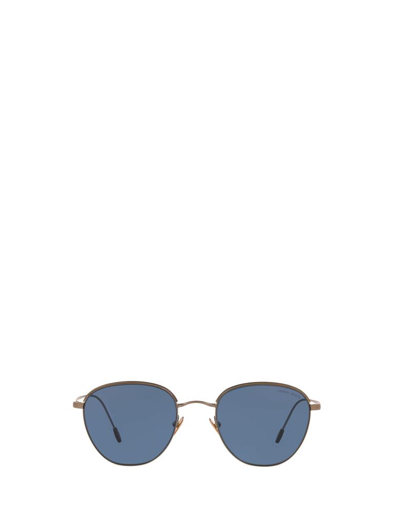Giorgio Armani AR6048 matte bronze / matte black male sunglasses商品第1张图片规格展示