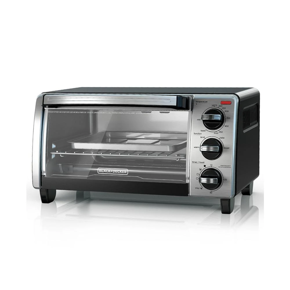 商品Black & Decker|4-Slice Toaster Oven,价格¥603,第2张图片详细描述