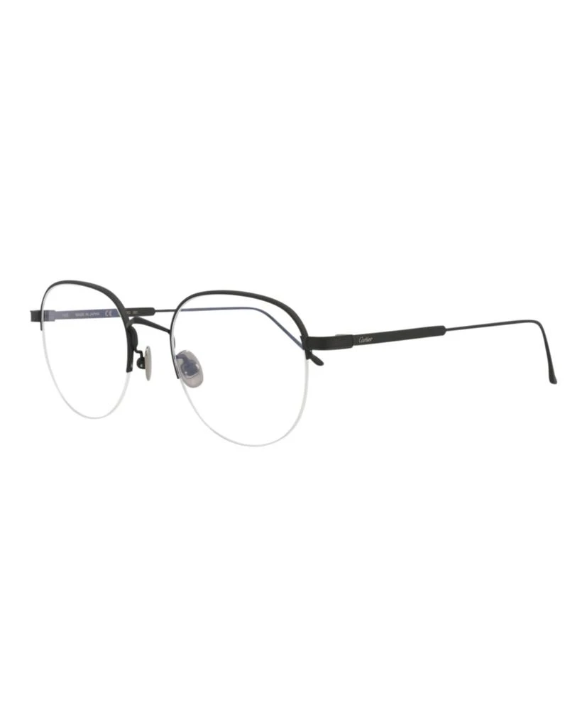 商品Cartier|Round-Frame Titanium Optical Frames,价格¥2050,第2张图片详细描述