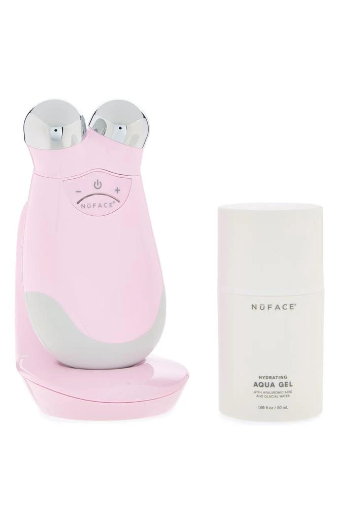 商品NuFace|Refreshed Trinity Smart Advanced Facial Toning Device Set - Petal Pink - Refurbished,价格¥1321,第1张图片