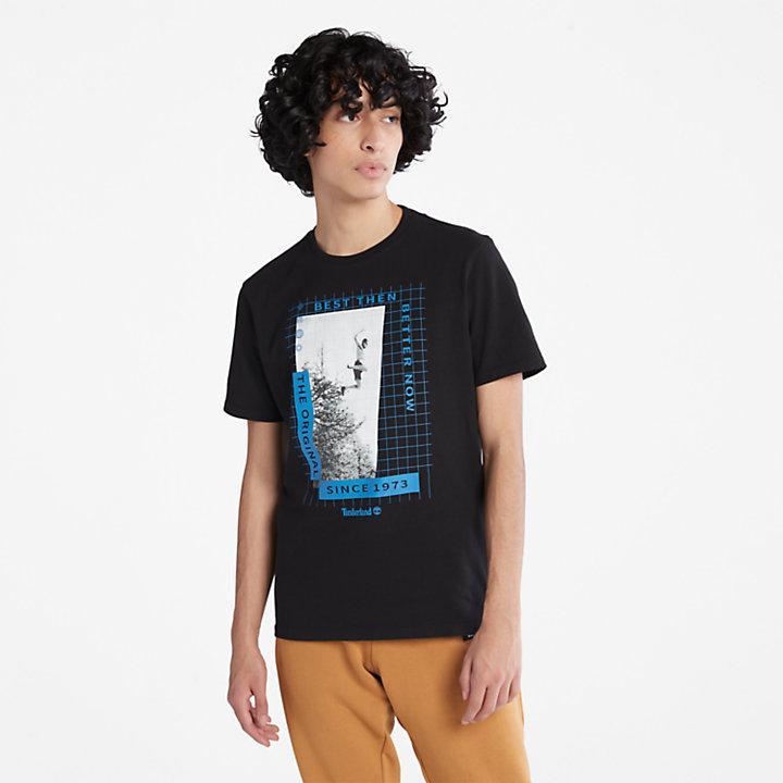 商品Timberland|All Gender Heavyweight Front-Graphic T-Shirt in Black,价格¥415,第6张图片详细描述
