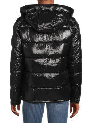 商品Michael Kors|Maubeuge Midweight Hooded Puffer Jacket,价格¥716,第4张图片详细描述