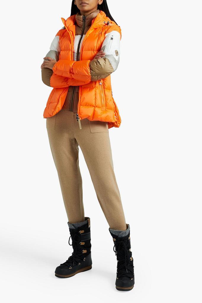 商品Bogner|Dena quilted color-block hooded down ski jacket,价格¥5481,第6张图片详细描述