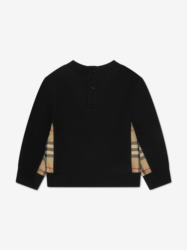 商品Burberry|Baby Girls Mini Nolen Sweatshirt In Black,价格¥2625,第2张图片详细描述