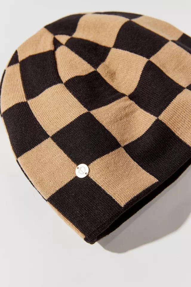 商品TheOpen Product|TheOpen Product Chessboard Check Beanie,价格¥113,第3张图片详细描述