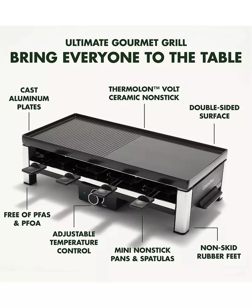 商品Greenpan|Electric Raclette,价格¥1473,第4张图片详细描述