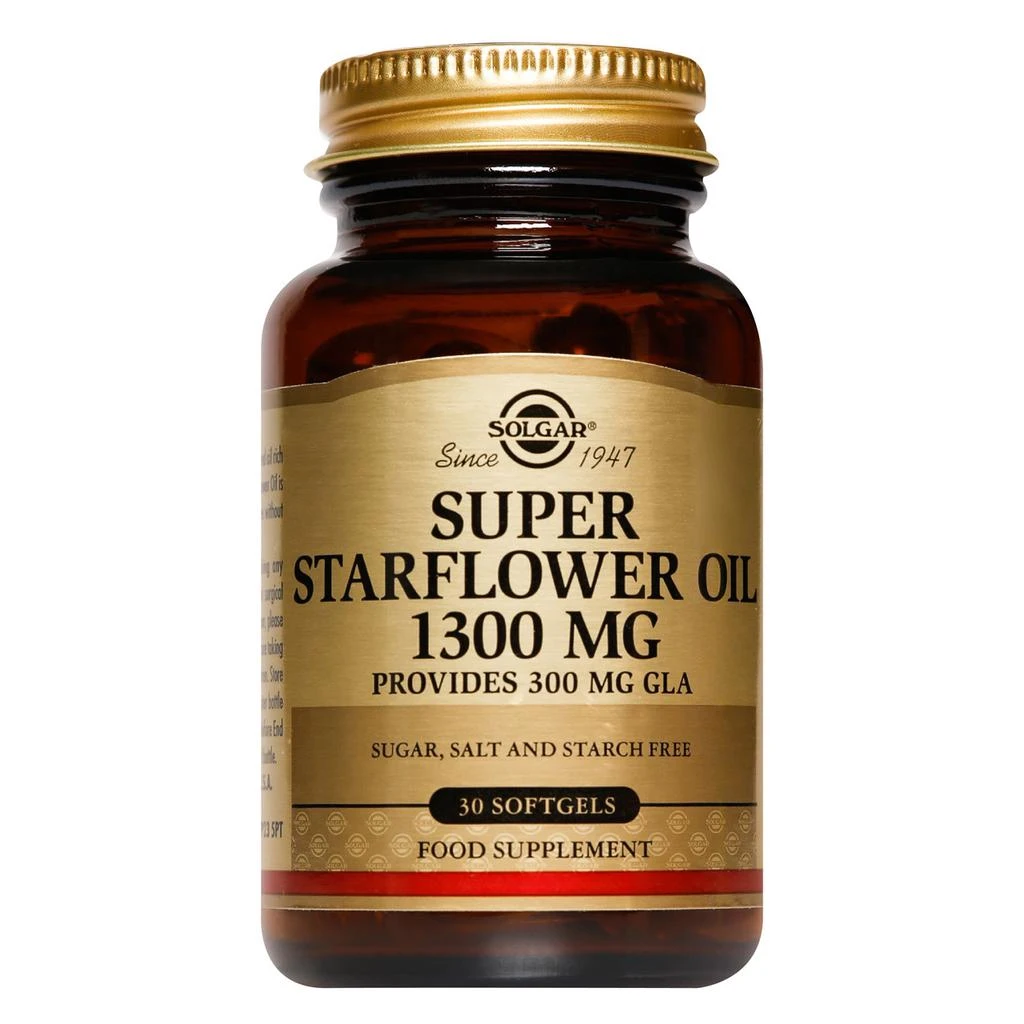 商品Solgar|Solgar 超级星花油胶囊1300mg 30粒,价格¥358,第1张图片