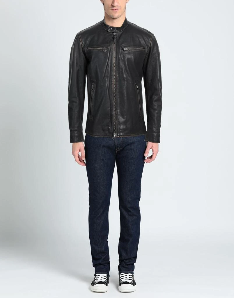 商品PROLEATHER|Biker jacket,价格¥784,第2张图片详细描述