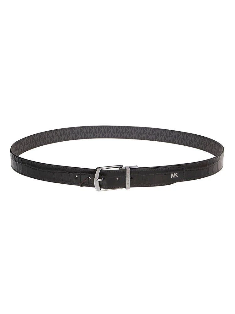 商品Michael Kors|Michael Kors Logo Plaque Reversible Belt,价格¥460,第1张图片