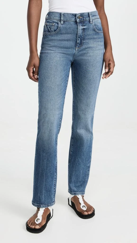 商品DL1961|Patti Straight: High Rise Vintage Jeans,价格¥931,第1张图片