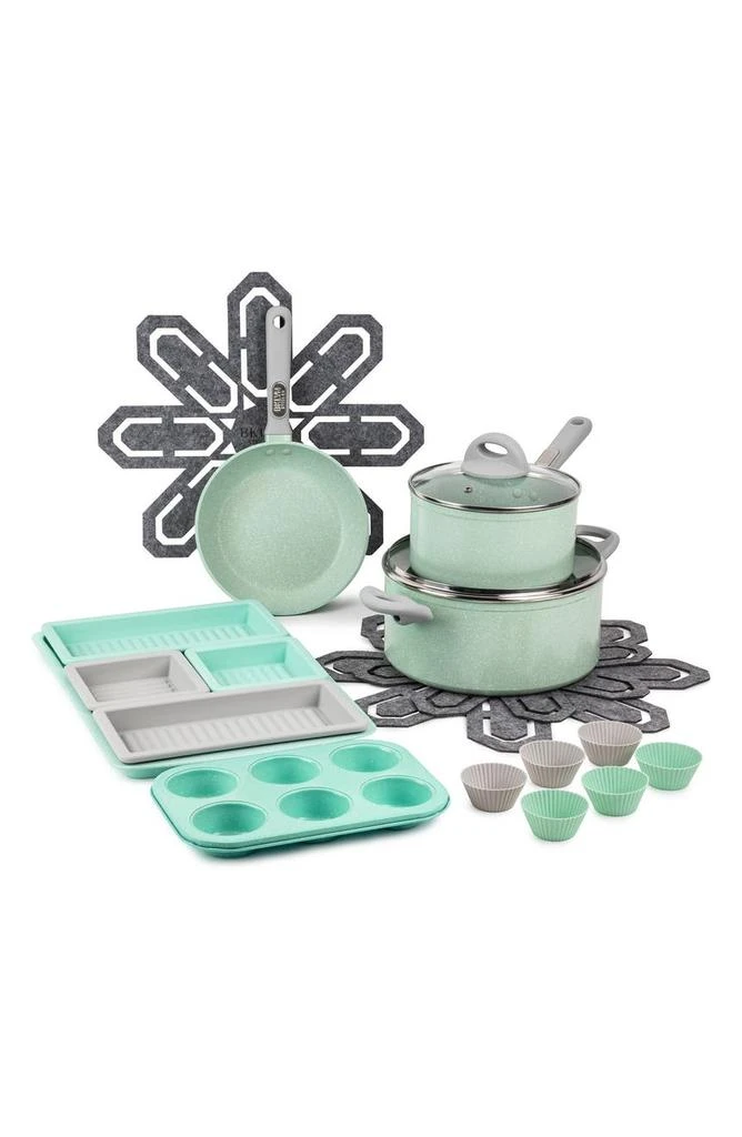 商品Brooklyn Steel Co.|Zodiac Silicone 20-Piece Cookware Set,价格¥1442,第1张图片