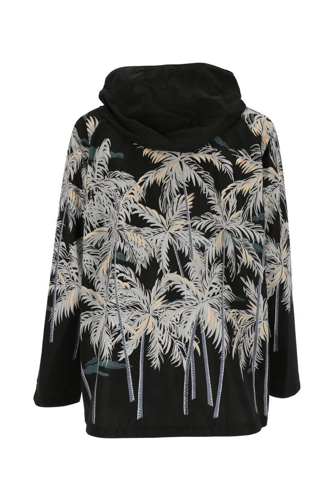 商品Palm Angels|Palm Angels Palm Tree Print Zipped Jacket,价格¥2966,第2张图片详细描述