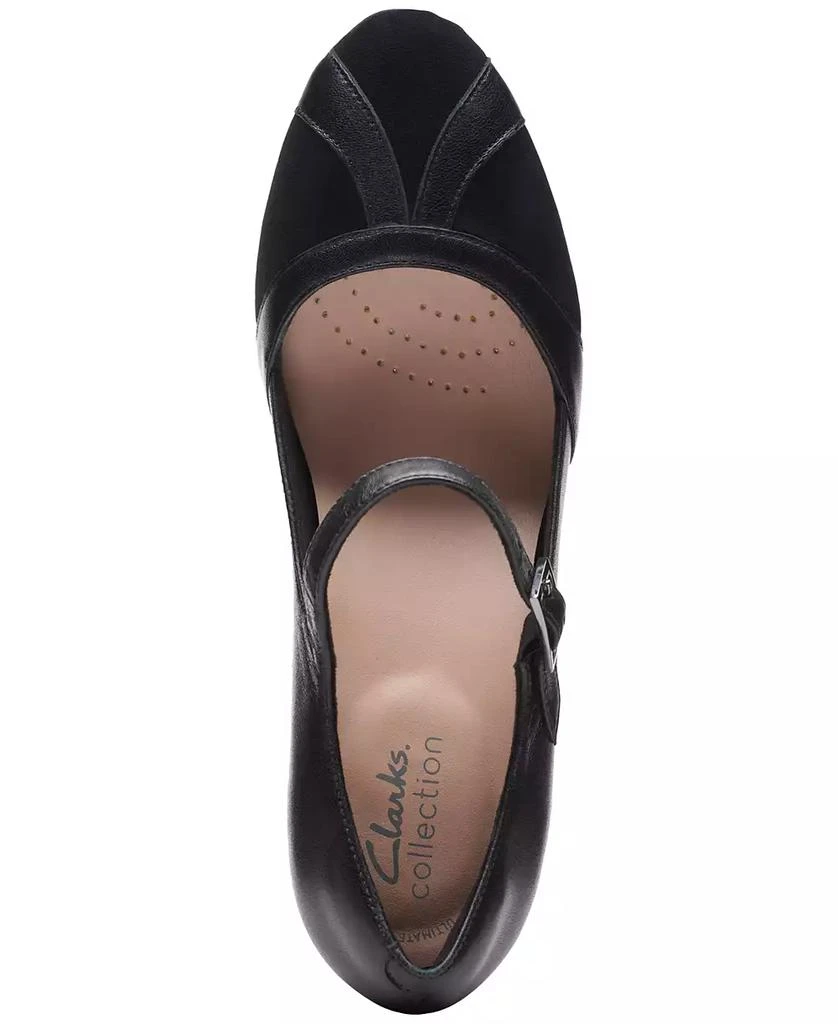 商品Clarks|Women's Ambyr Light Mary Jane High-Heel Pumps,价格¥513,第4张图片详细描述