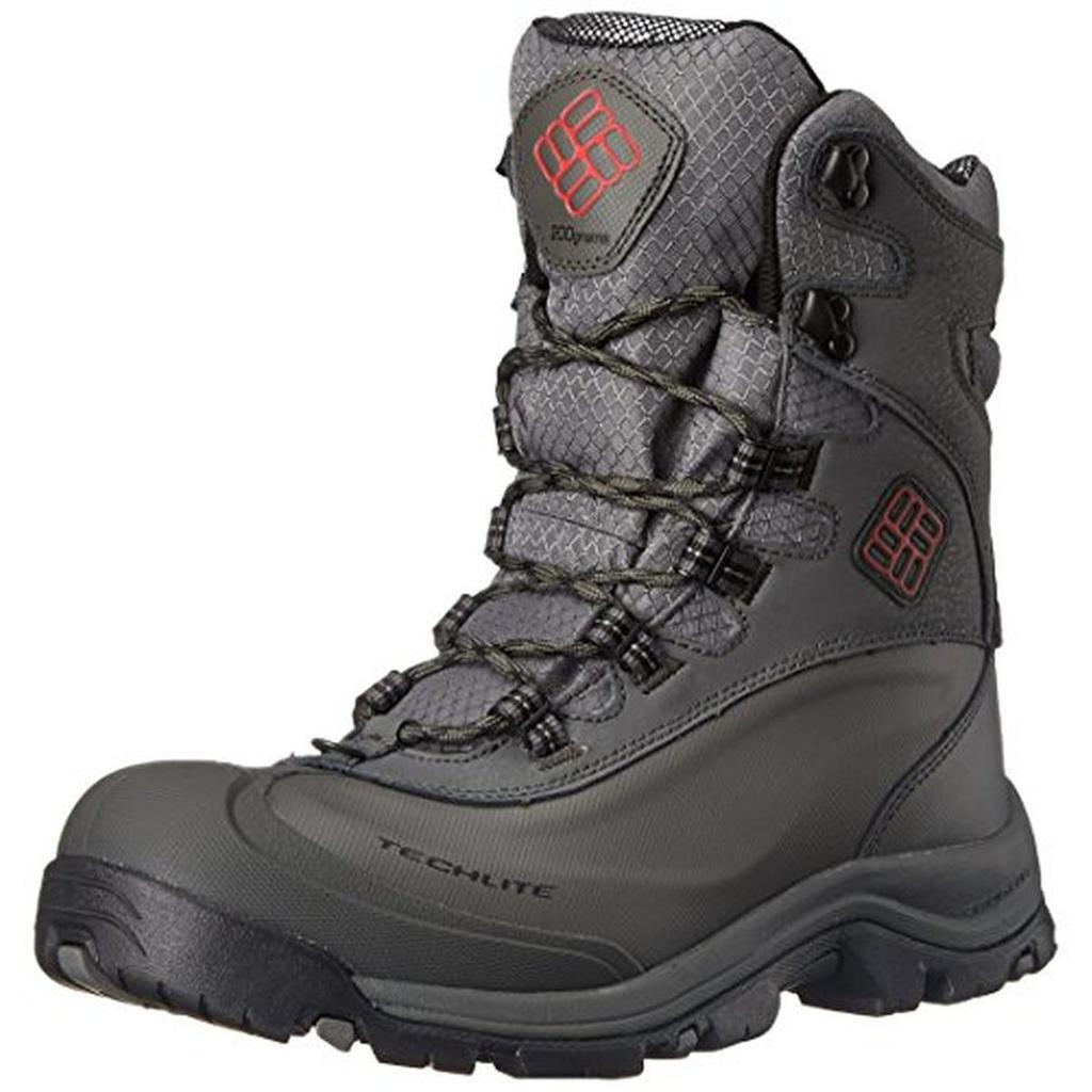 Columbia Mens Bugaboot Plus III Leather Waterproof Snow Boots商品第3张图片规格展示