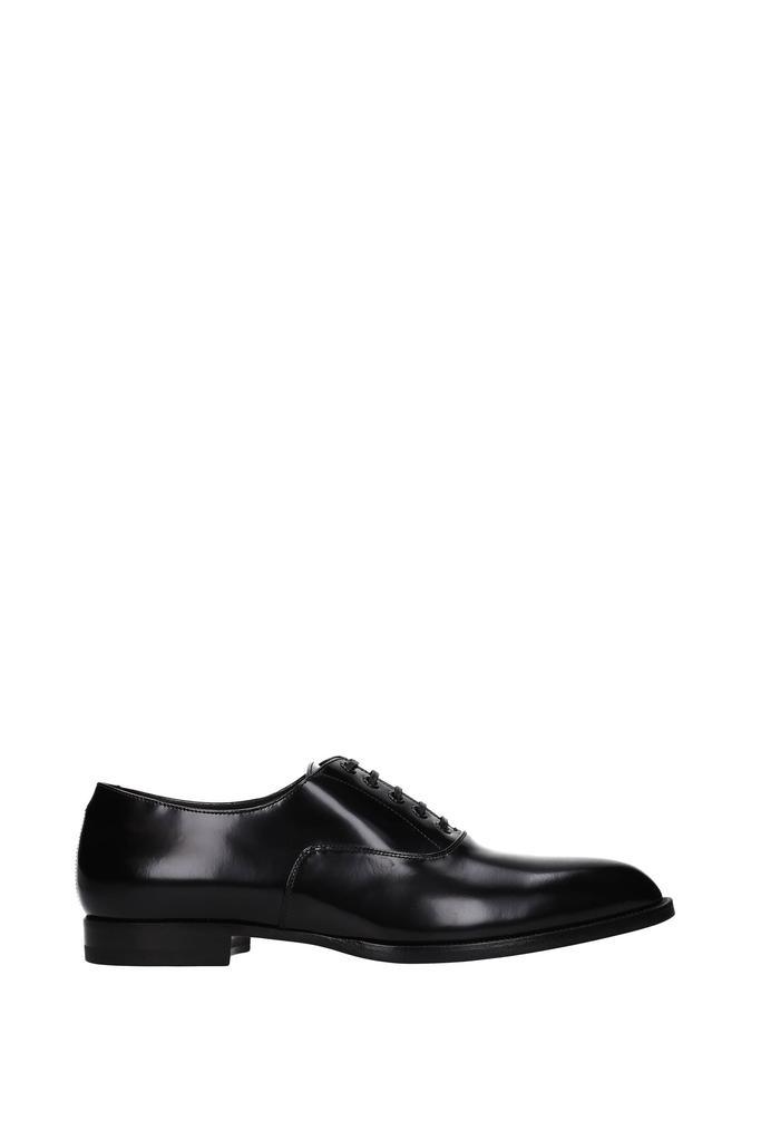 商品Celine|Lace up and Monkstrap Leather Black,价格¥2449,第1张图片