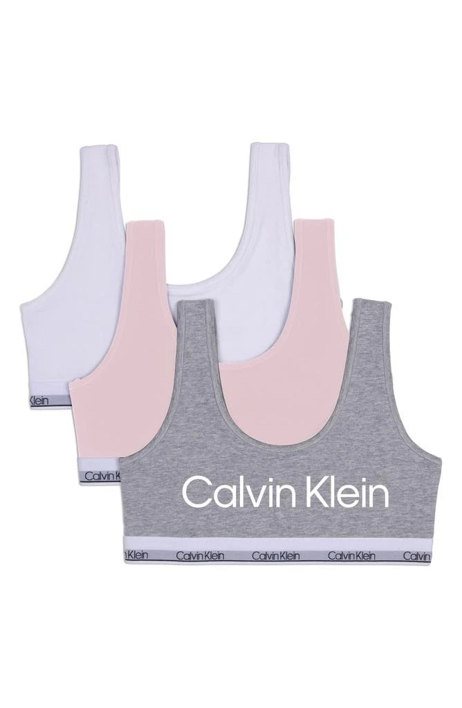 商品Calvin Klein|Classic Bralette - Pack of 3,价格¥81,第1张图片