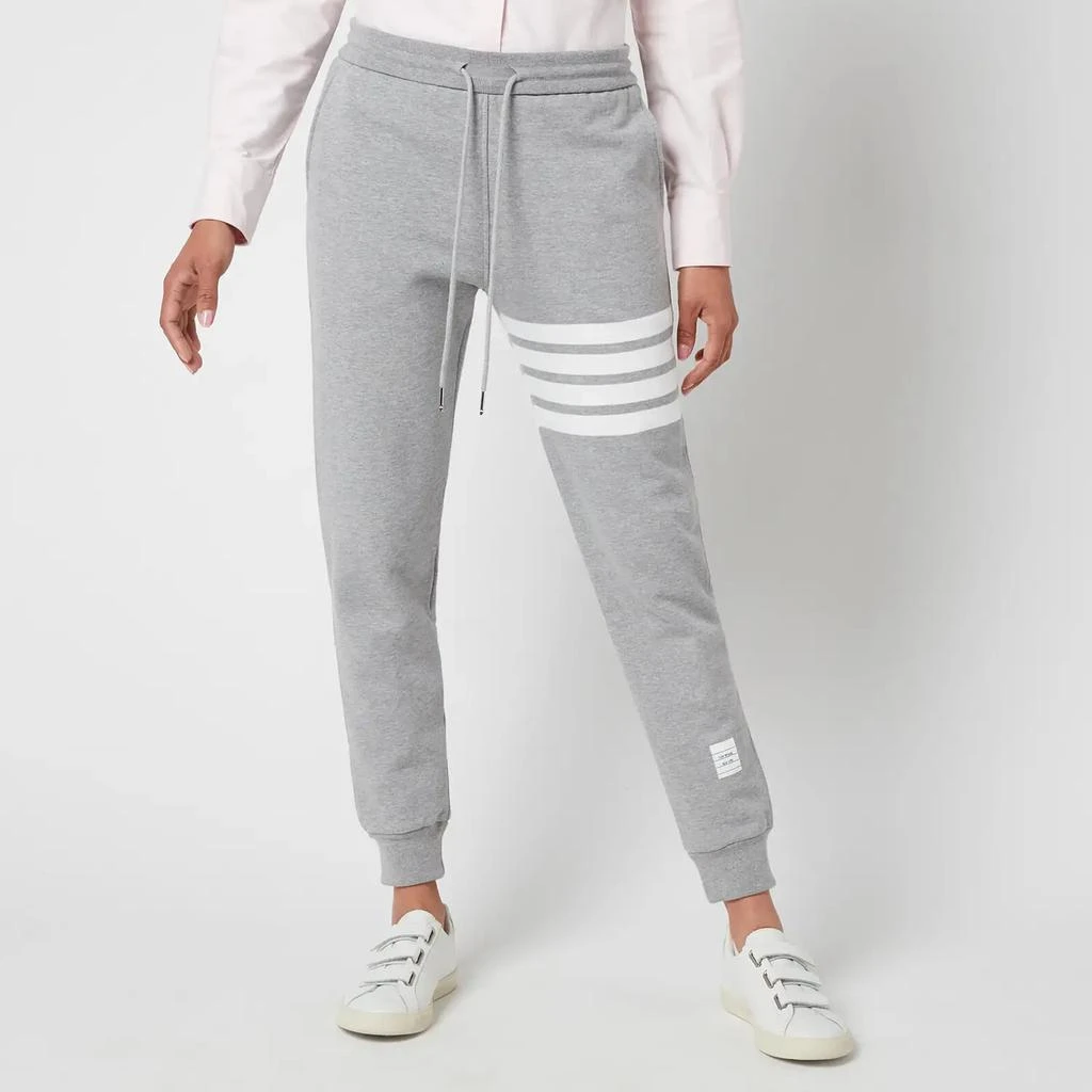 商品Thom Browne|Thom Browne Women's Classic Sweatpants with Engineered 4 Bar,价格¥2767,第1张图片