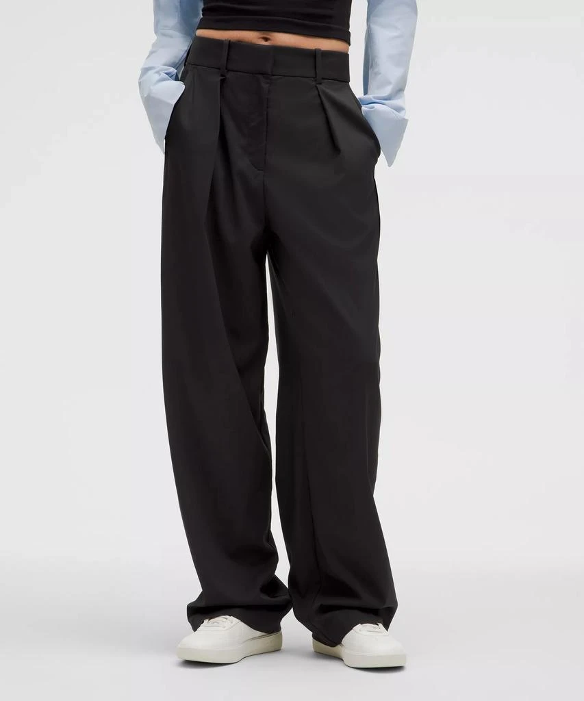 商品Lululemon|Pleat-Front High-Rise Trouser *Regular,价格¥662,第1张图片