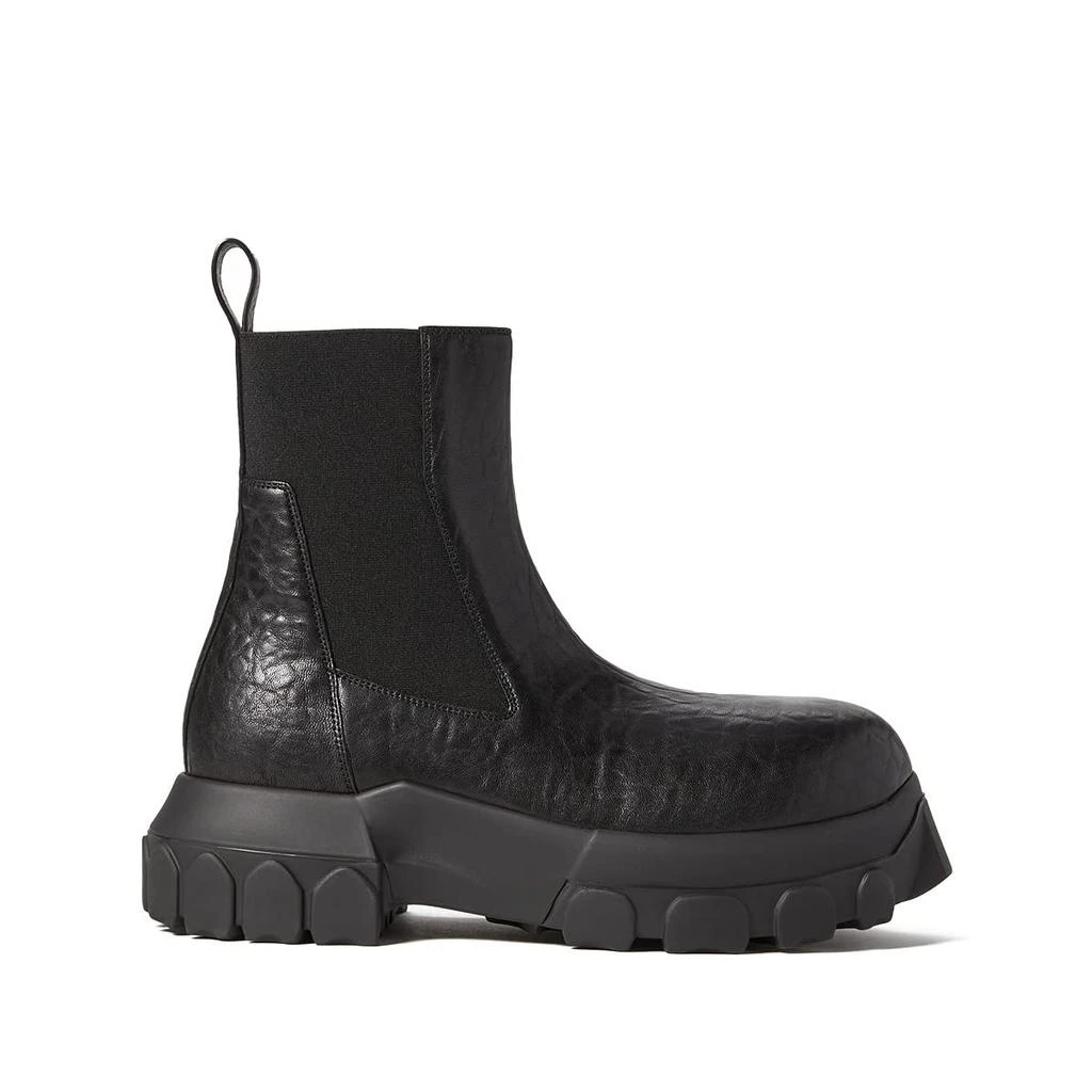 商品Rick Owens|Bubble Leather Beatle Bozo Tractor Boot,价格¥4042,第1张图片