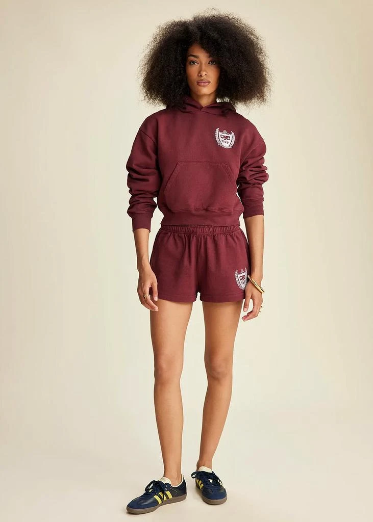 商品Sporty & Rich|Sporty & Rich Merlot Beverly Hills Disco Shorts,价格¥416,第2张图片详细描述