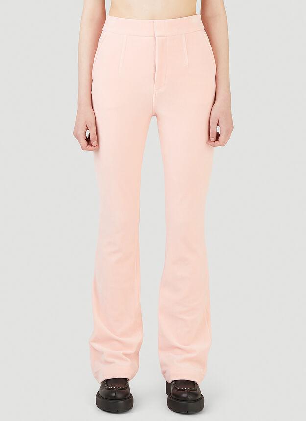 Tailor High-Waisted Pants in Pink商品第1张图片规格展示