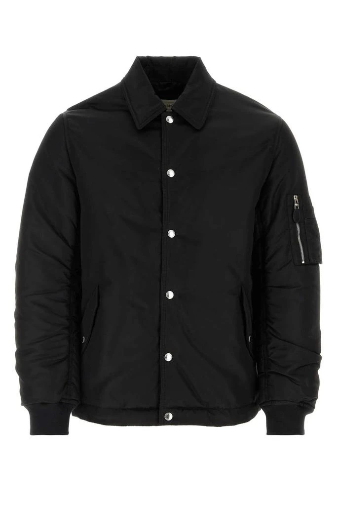 商品Alexander McQueen|Alexander McQueen Button Up Collared Jacket,价格¥12985,第1张图片