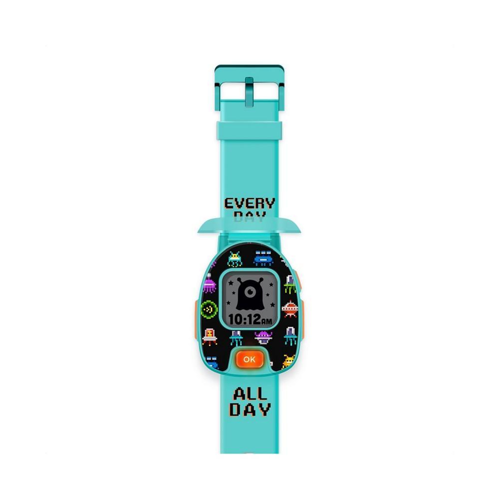 商品American Exchange|Unisex Kids Playzoom Light Blue Silicone Strap Smartwatch 42.5 mm,价格¥146,第1张图片