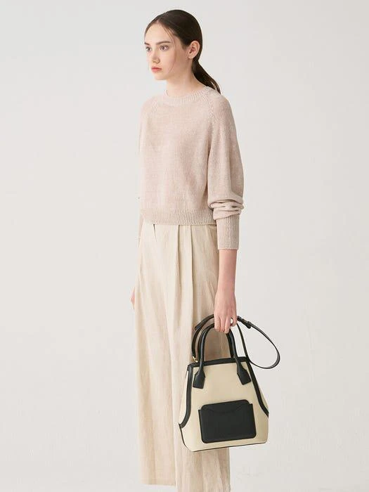 商品Coccinelle|Evasion Canvas Bag_3 Color,价格¥4459,第2张图片详细描述
