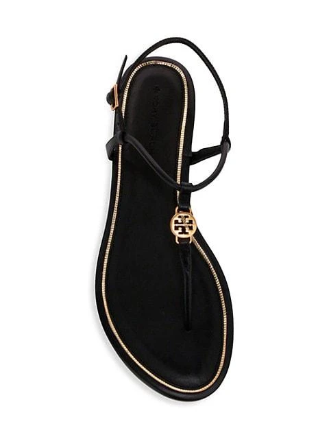 商品Tory Burch|Emmy Leather Thong Sandals,价格¥1474,第5张图片详细描述