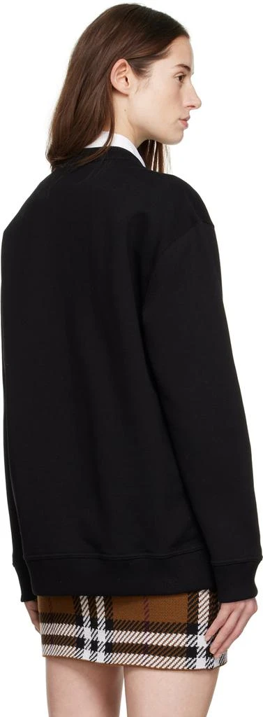 商品Burberry|Black College Sweatshirt,价格¥7866,第3张图片详细描述