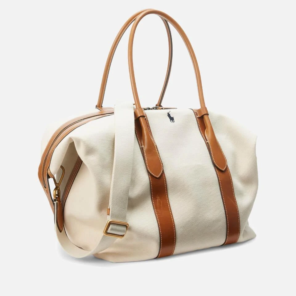 商品Ralph Lauren|Polo Ralph Lauren Bellport Cotton-Canvas Weekend Bag,价格¥5021,第3张图片详细描述