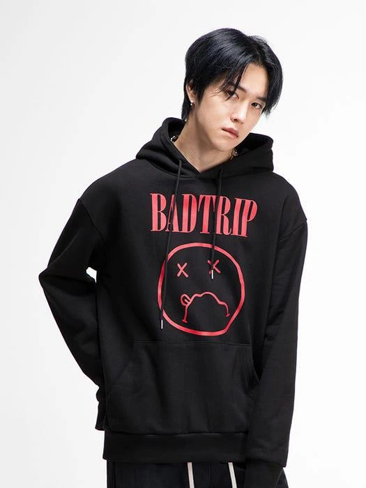 商品VLADVLADES|BADTRIP Oversized Hoodie Red,价格¥626,第2张图片详细描述