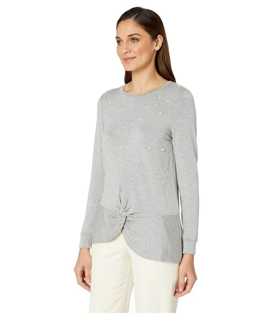 商品Kensie|Drapey French Terry Sweatshirt KS1K3778,价格¥114,第2张图片详细描述