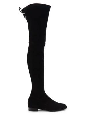商品Stuart Weitzman|​Suede Over The Knee Boots,价格¥1417,第1张图片
