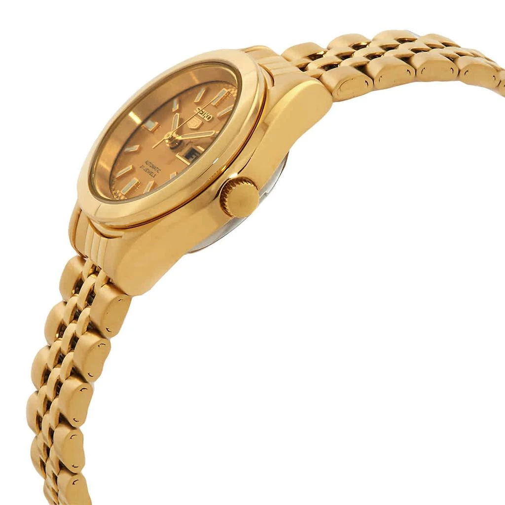 商品Seiko|Seiko 5 Automatic Gold Dial Ladies Watch SYMF62J1,价格¥1015,第2张图片详细描述