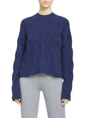 商品Theory|Cashmere Cable-Knit Sweater,价格¥796,第1张图片