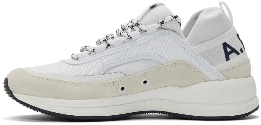 商品A.P.C.|White Run Around Sneakers,价格¥2853,第3张图片详细描述