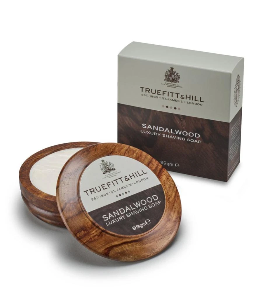 商品Truefitt & Hill|Sandalwood Luxury Shaving Soap,价格¥365,第1张图片