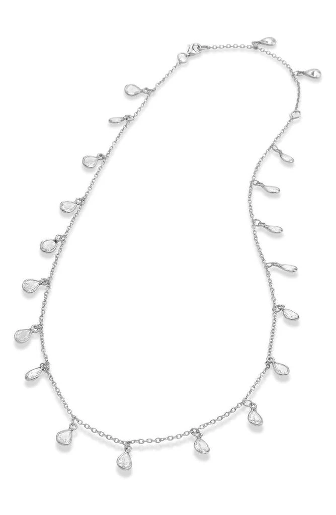商品Savvy Cie Jewels|Sterling Silver Tear Drop Necklace,价格¥416,第1张图片