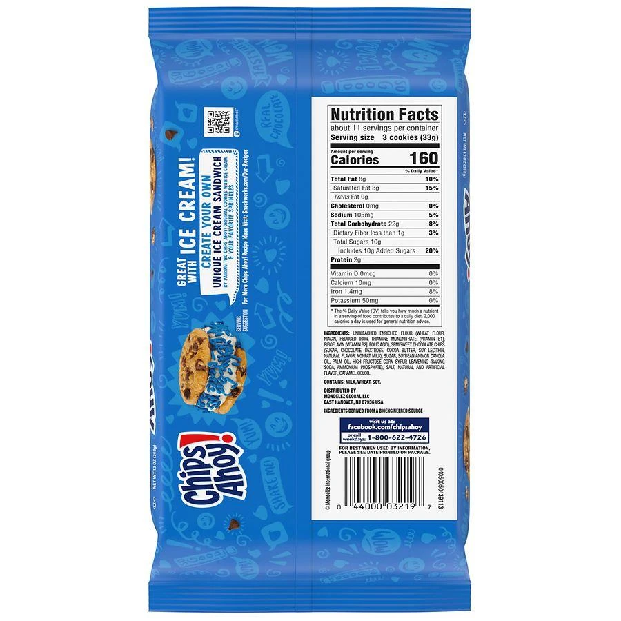 商品Chips Ahoy|Chocolate Chip Cookies Original,价格¥30,第2张图片详细描述