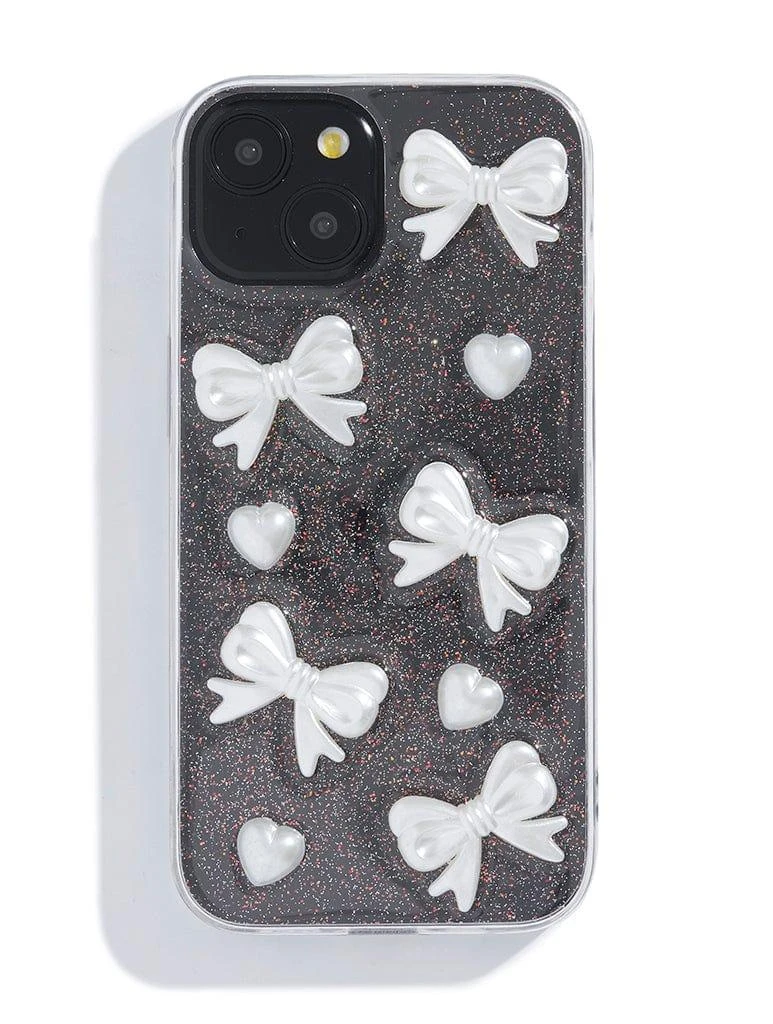 商品Custard London|3D Bow and Hearts iPhone Case,价格¥156,第1张图片