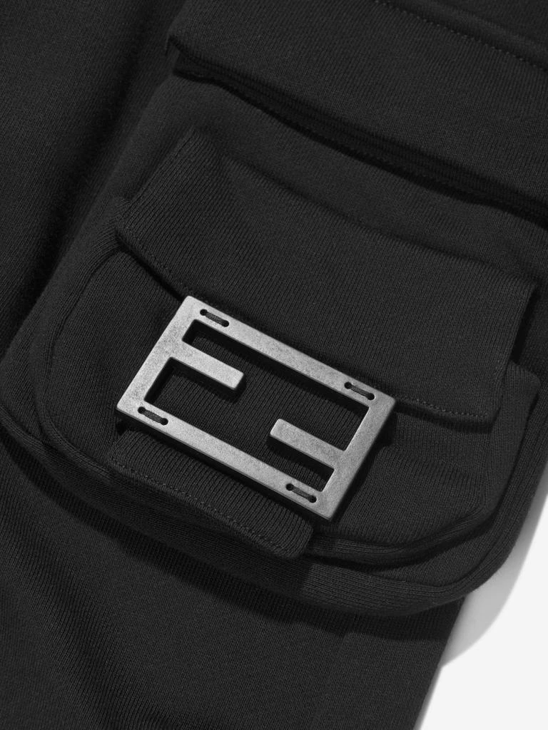 商品Fendi|Fendi Girls Baguette Pocket Trousers in Black,价格¥2075,第3张图片详细描述