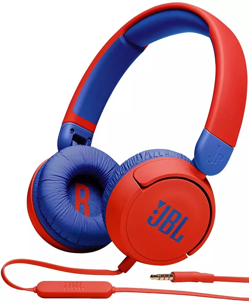 商品JBL|Jr 310 Youth on Ear Wired Headphones,价格¥112,第1张图片