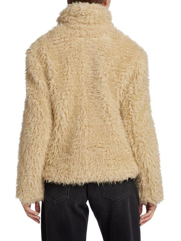 商品MM6|Faux Fur Teddy Jacket,价格¥3893,第2张图片详细描述