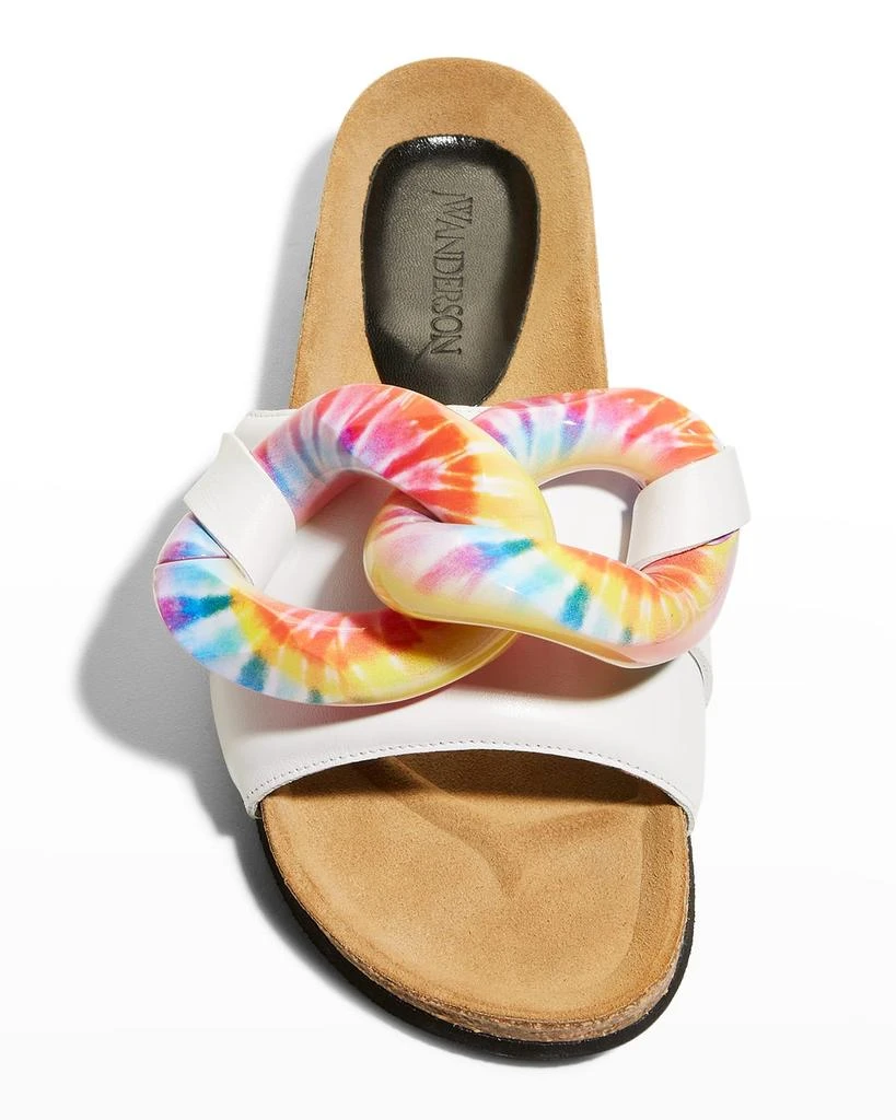 商品JW Anderson|Tie-Dye Chain Slide Sandals,价格¥3514,第5张图片详细描述